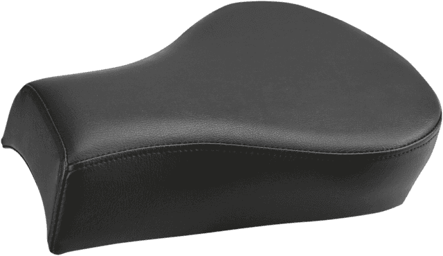 SADDLEMEN 0802-0910 Heels Down Touring Pillion Pad - Plain - Black