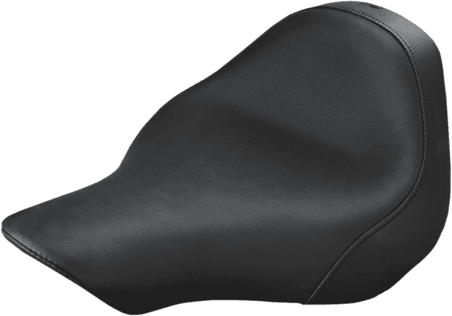 SADDLEMEN 0802-0969 Seat - Renegade™ Solo - Black - Smooth - FXSB '13-'17