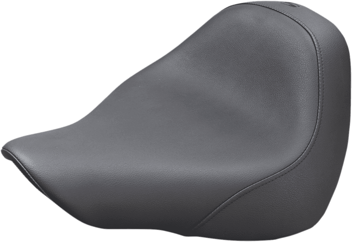 SADDLEMEN 0802-1018 Seat - Renegade™ Solo - Black - Smooth - FL/FX '18-'24