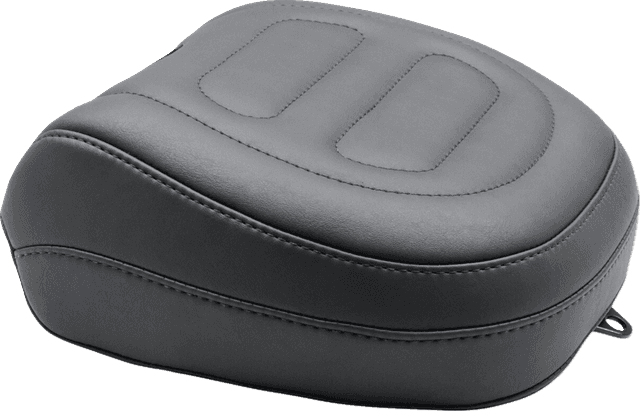 MUSTANG 0802-1058 Passenger Touring Seat - Black - Trapezoid Stich - FXFB/FXFBS — image 1 of 4