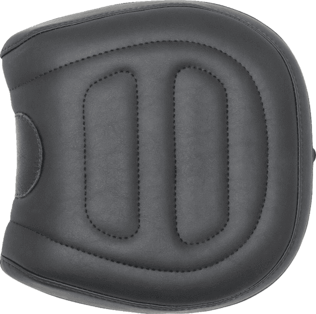 MUSTANG 0802-1058 Passenger Touring Seat - Black - Trapezoid Stich - FXFB/FXFBS — image 2 of 4