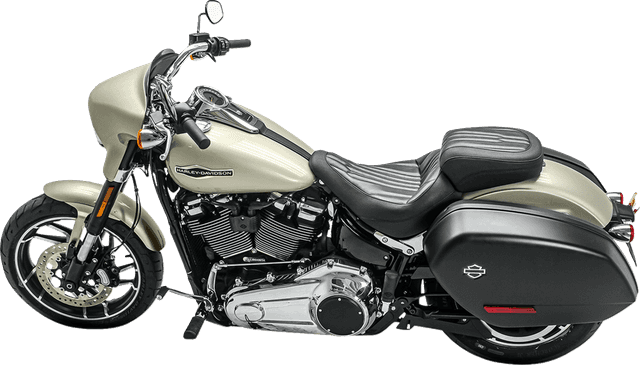 MUSTANG 0802-1102 Solo Touring Seat - Black - FL — image 2 of 2
