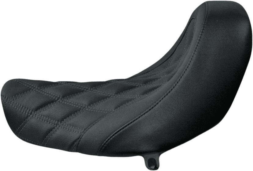 DANNY GRAY 0802-1140 Weekday Solo Seat - Double Diamond w/ Charcoal Stitch - FXCW/C '08-'11