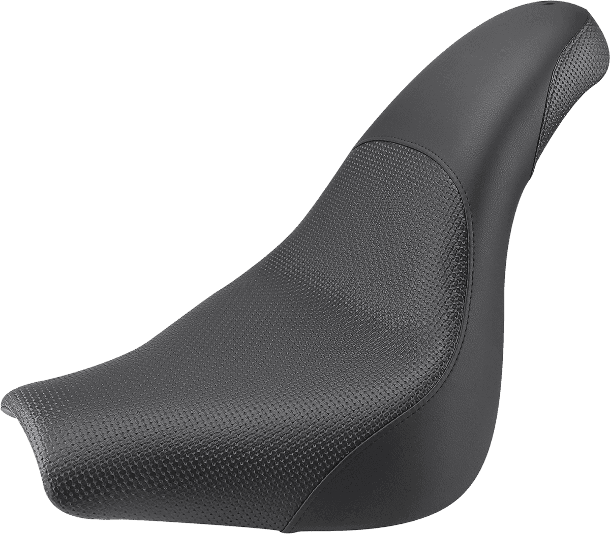 SADDLEMEN 0802-1277 Profiler™ Basketweave Seat - Black - FXBR/S '18-'20