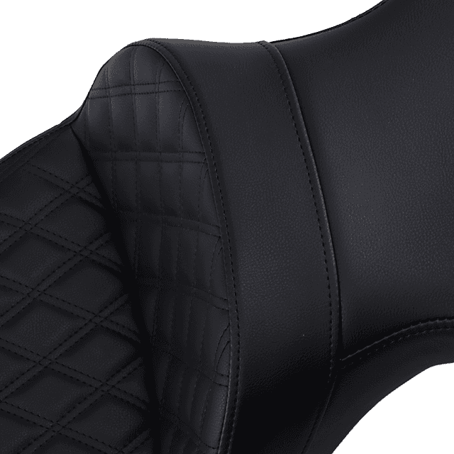 SADDLEMEN 0802-1298 Explorer Seat - Lattice Stitch - FXBR/S '18-'20 — image 2 of 2