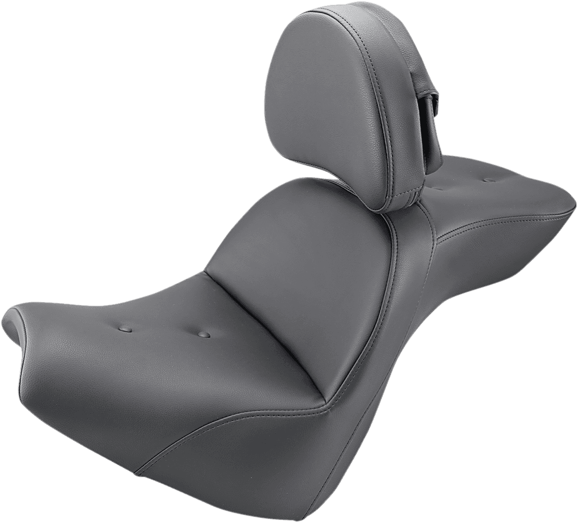 SADDLEMEN 0802-1301 Explorer RoadSofa™ Seat - with Backrest - FXBR/S '18-'20