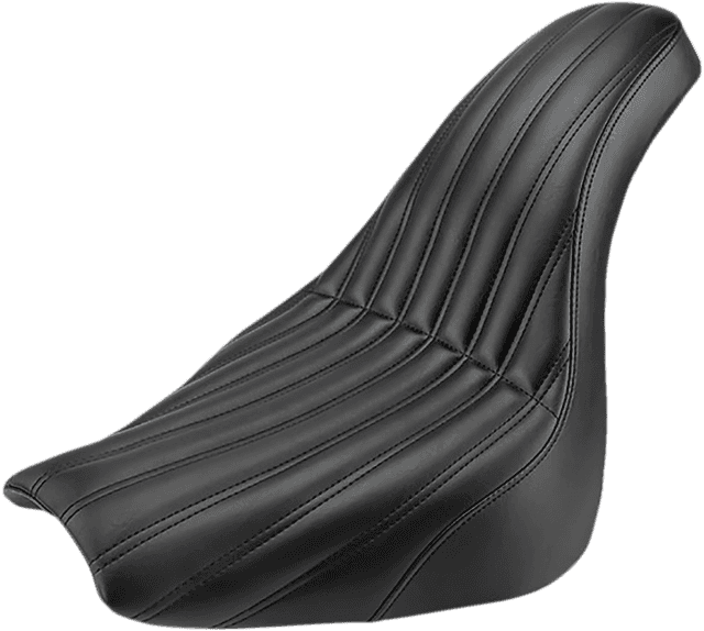 SADDLEMEN 0802-1362 Knuckle Profiler™ Seat - Black - FXBR/S '18-'20