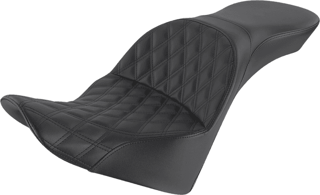 SADDLEMEN 0802-1409 Explorer Seat - Lattice Stitched - FL '18-'20