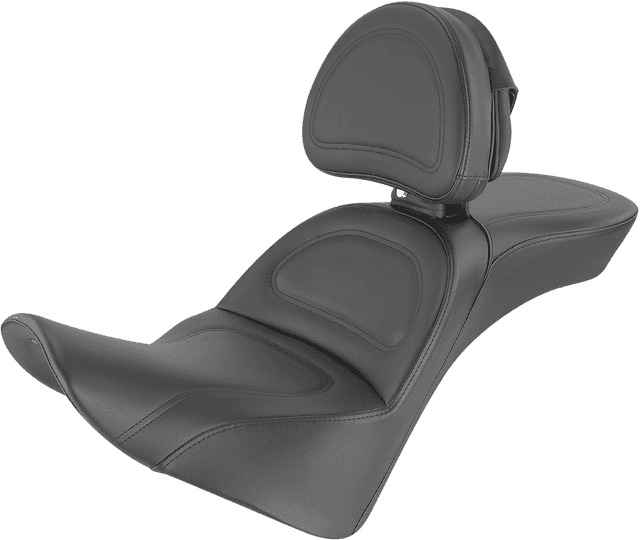 SADDLEMEN 0802-1411 Explorer Seat - w/ Driver Backrest - FL '18-'22