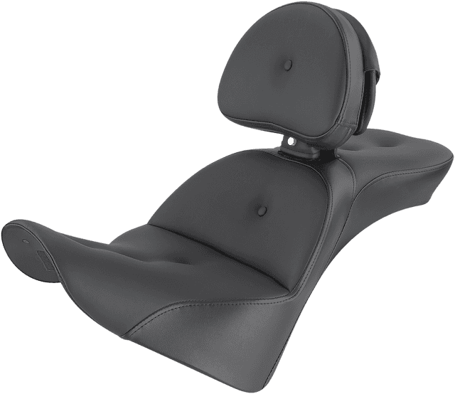 SADDLEMEN 0802-1413 Explorer RoadSofa™ Seat - with Backrest - FL '18-'23