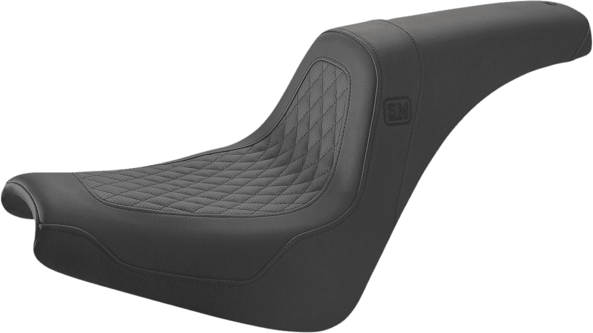 SADDLEMEN 0802-1447 Speed Merchant Pro Series Seat - Black - FXBB/FXST '18-'23