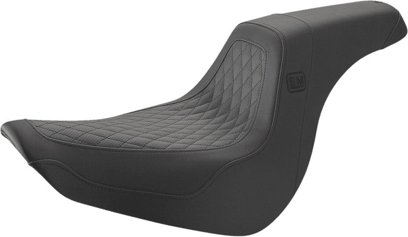 SADDLEMEN 0802-1448 Speed Merchant Pro Series Seat - Black - FXLR/FLSB '18-'23