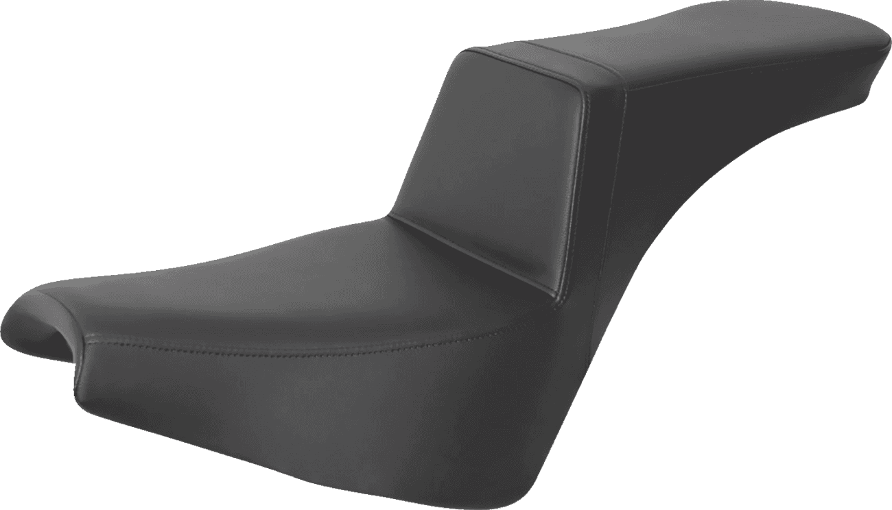 SADDLEMEN 0802-1458 Step-Up Seat - Smooth - Black
