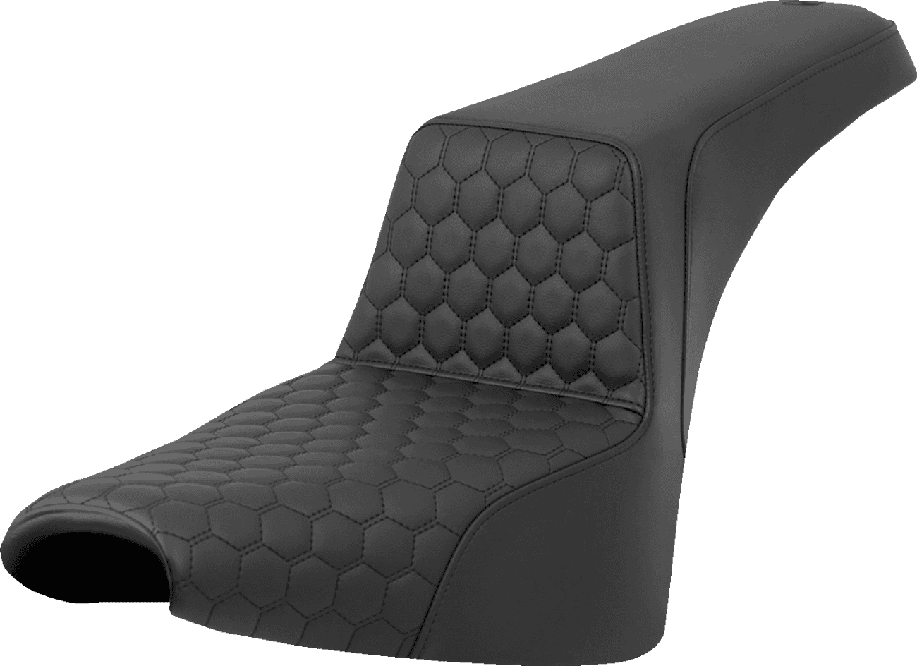 SADDLEMEN 0802-1557 Step-Up Seat - Honeycomb - FXBB/FXST '18-'24