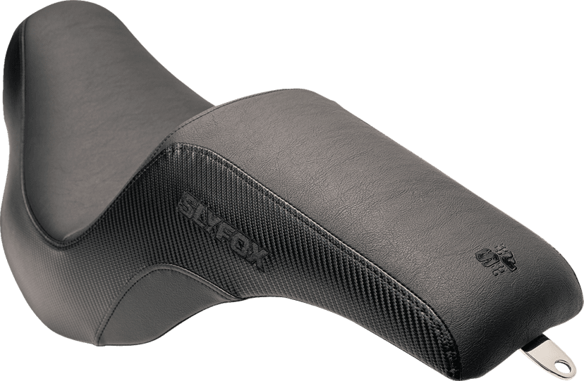 SLYFOX 0802-1589 Lowrider Drifter Seat - Black Logo - Smooth Vinyl - Carbon Fiber - FXLR/FLSB '18-'24 — image 3 of 5