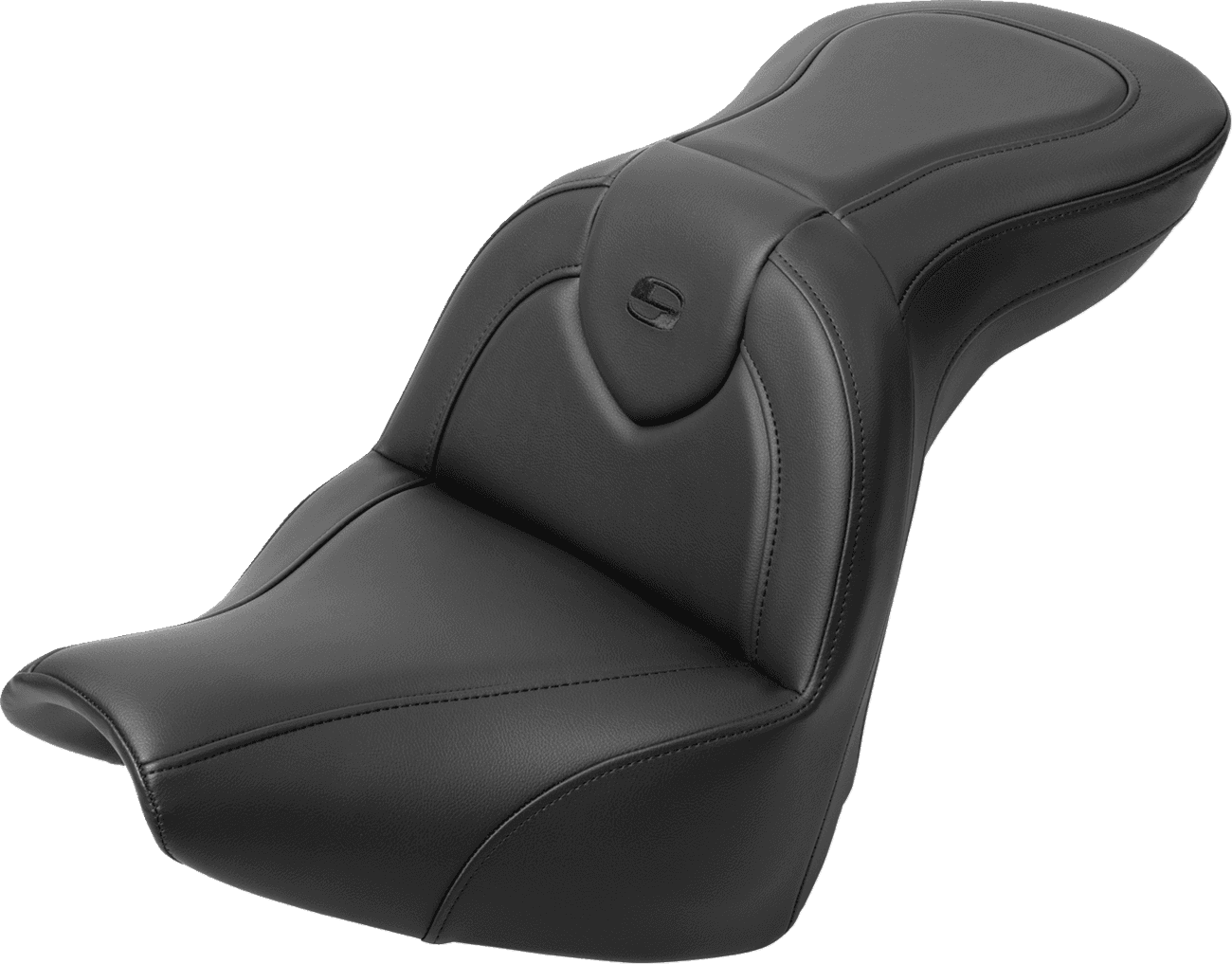 SADDLEMEN 0802-1626 RoadSofa™ Seat - without Backrest - Black Stitch - FXBR/S '18-'20