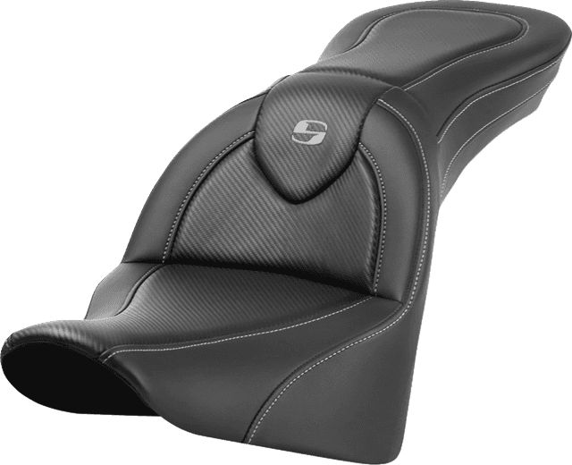 SADDLEMEN 0802-1630 Roadsofa™ Carbon Fiber Seat - Without Backrest - FL '18-'24