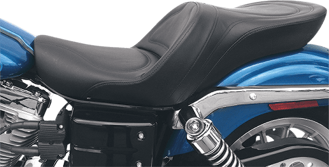 SADDLEMEN 0803-0131 Seat - Explorer™ - Without Backrest - Stitched - Black - FXD '04-'05 — image 3 of 3