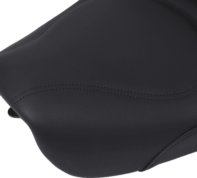 SADDLEMEN 0803-0131 Seat - Explorer™ - Without Backrest - Stitched - Black - FXD '04-'05 — image 2 of 3