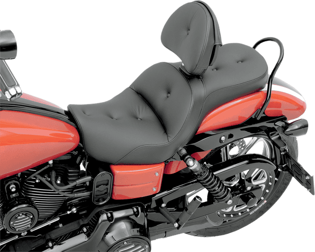 SADDLEMEN 0803-0387 Explorer RoadSofa™ Seat - with Backrest - Dyna '06-'17 — image 2 of 2