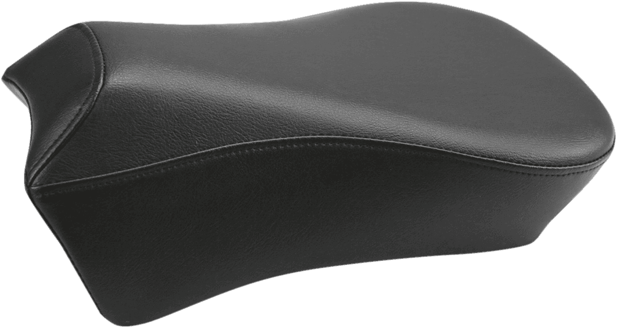 SADDLEMEN 0803-0519 Heels Down Touring Pillion Pad - Plain - Black