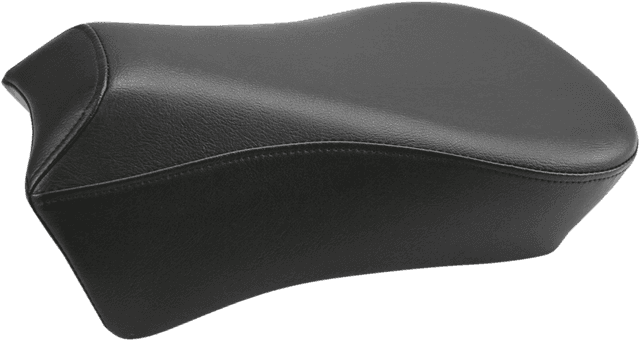 SADDLEMEN 0803-0519 Heels Down Touring Pillion Pad - Plain - Black