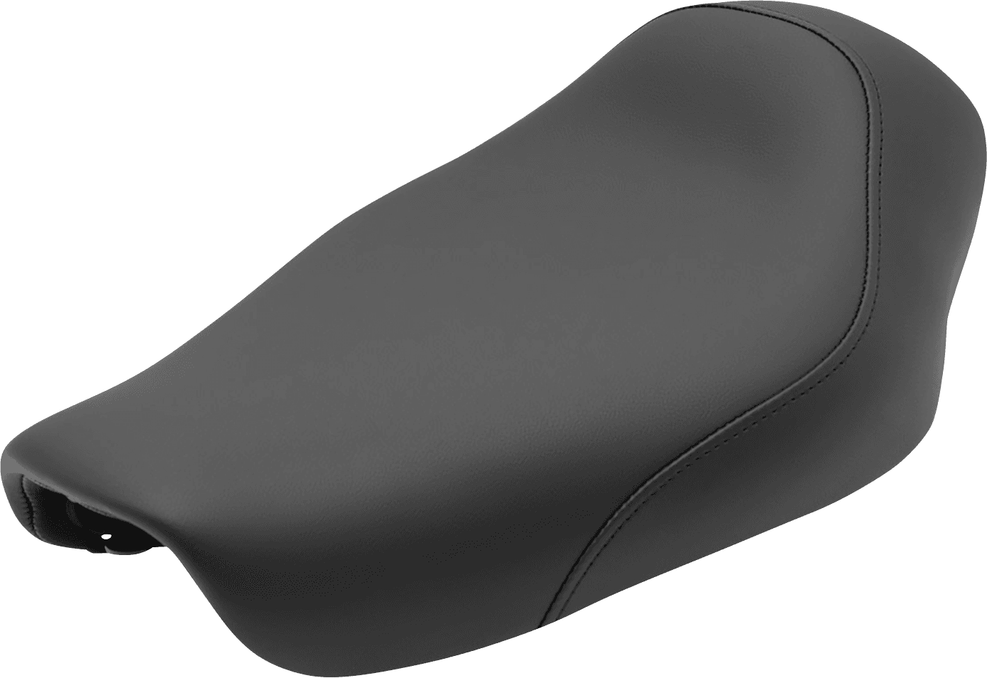SADDLEMEN 0803-0520 S3 Super Slammed Seat - Solo - Black - FXD '04-'05