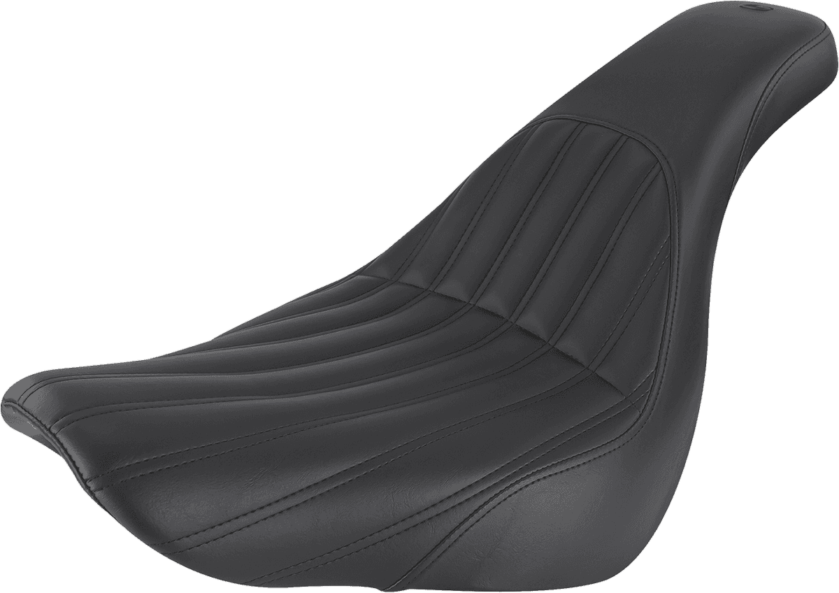 SADDLEMEN 0803-0650 Knuckle Profiler™ Seat - Black - FL/FX '18-'24