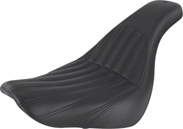 SADDLEMEN 0803-0650 Knuckle Profiler™ Seat - Black - FL/FX '18-'24