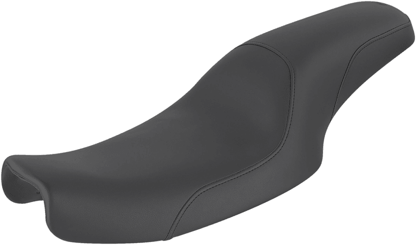 SADDLEMEN 0803-0668 Seat - Profiler™ - Black - Smooth - FXD '91-'95