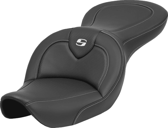 SADDLEMEN 0803-0723 Roadsofa™ Seat - without Backrest - Carbon Fiber - FXDWG '96-'23