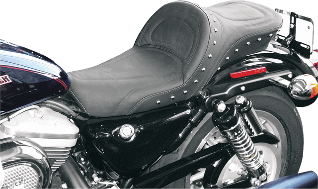 SADDLEMEN 0804-0060 Explorer Special Seat - Studded - w/o Backrest - XL '79-'03 — image 2 of 2