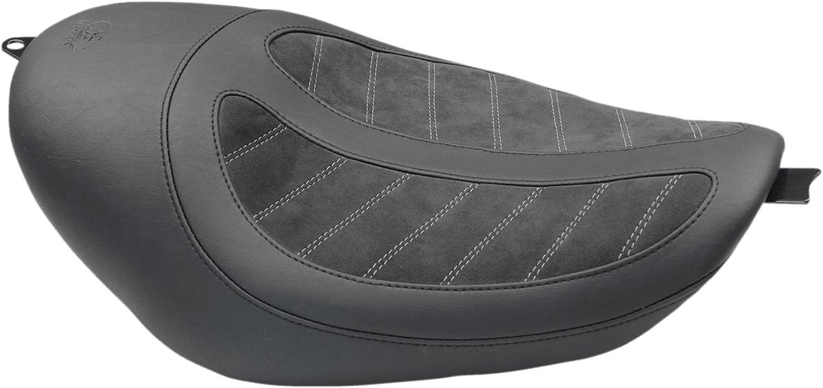 MUSTANG 0804-0622 Kodlin Solo Seat - Black - Sportster '04-'21