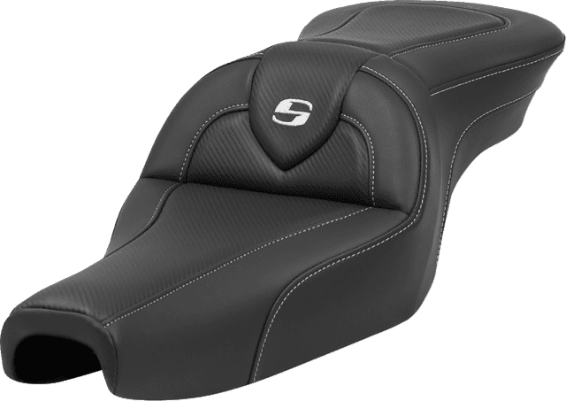 SADDLEMEN 0804-0798 Roadsofa™ Seat - without Backrest - Carbon Fiber - XL '04-'22