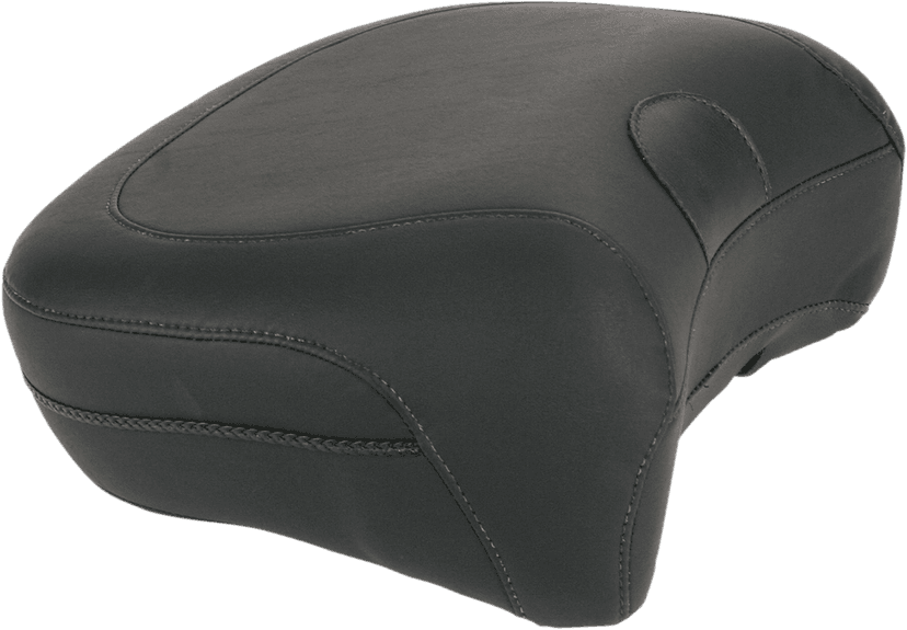 MUSTANG 0805-0031 Wide Rear Seat - Smooth - Black - FL '97-'25