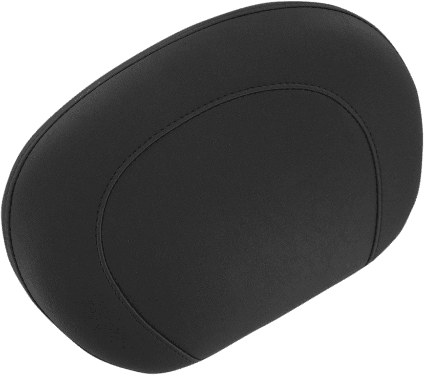 MUSTANG 0805-0039 Passenger Backrest Pad - Smooth - No Studs - FLHR/FLHX '94-'21