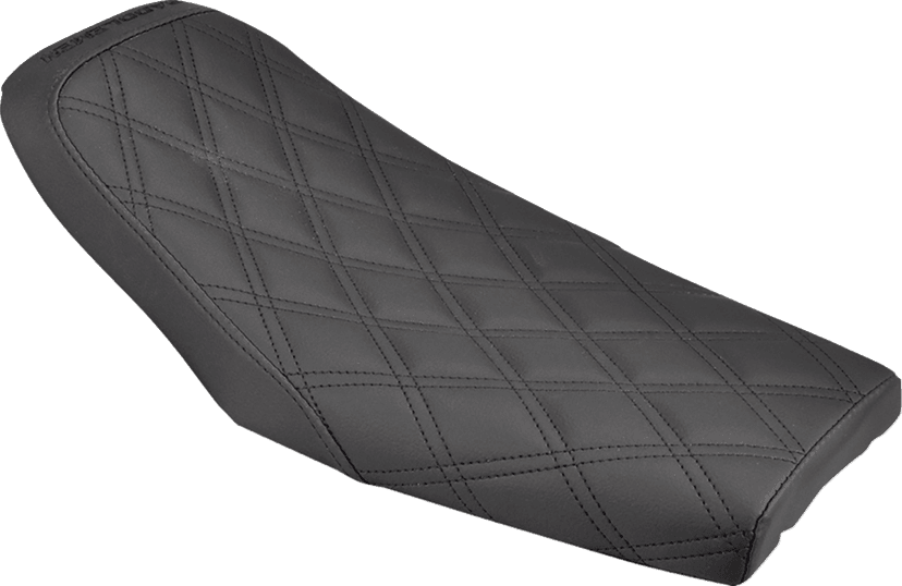 SADDLEMEN 0806-0098 Eliminator Seat - Black - Lattice Stitched — image 1 of 2