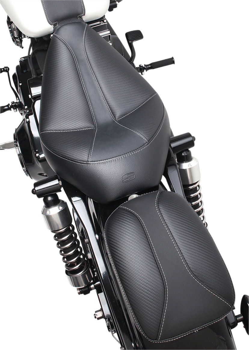 SADDLEMEN 0807-0169 Detachable Pillion Pad - Dominator - 7" — image 3 of 4