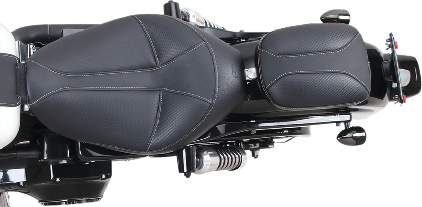 SADDLEMEN 0807-0169 Detachable Pillion Pad - Dominator - 7" — image 4 of 4