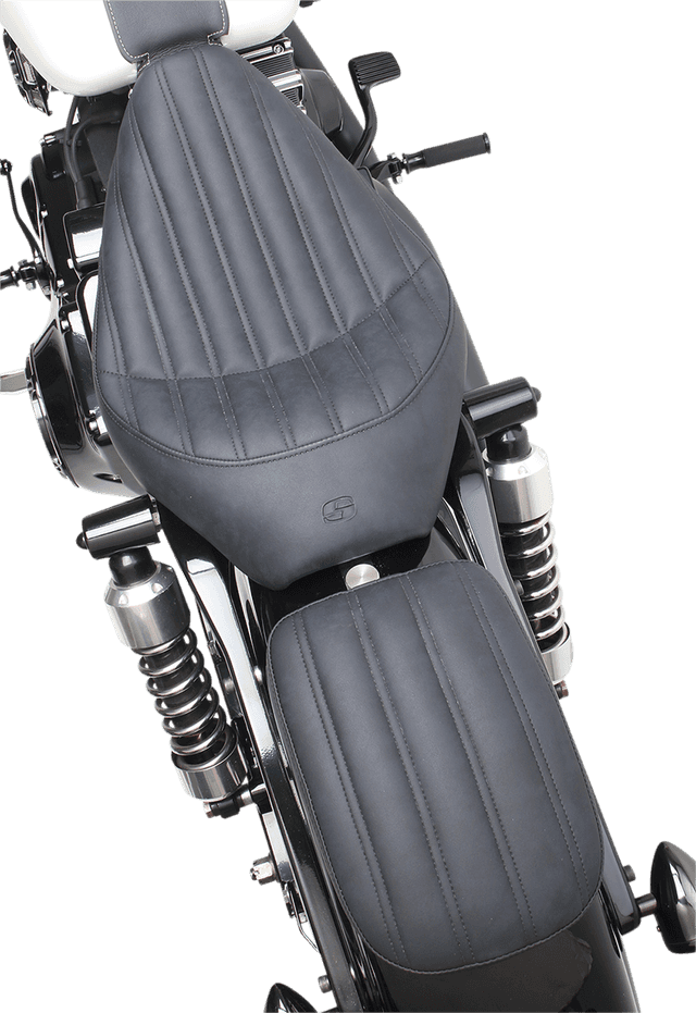 SADDLEMEN 0807-0172 Detachable Pillion Pad - Knuckle - 7" — image 2 of 4