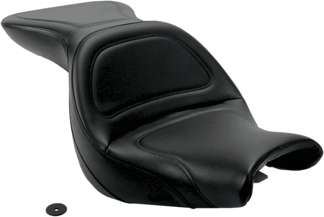 SADDLEMEN 0810-0235 Seat - Explorer™ - without Backrest - Stitched - Black - V750 Aero — image 2 of 2