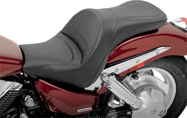 SADDLEMEN 0810-0242 Seat - Explorer™ - without Backrest - Stitched - Black - VT1300C