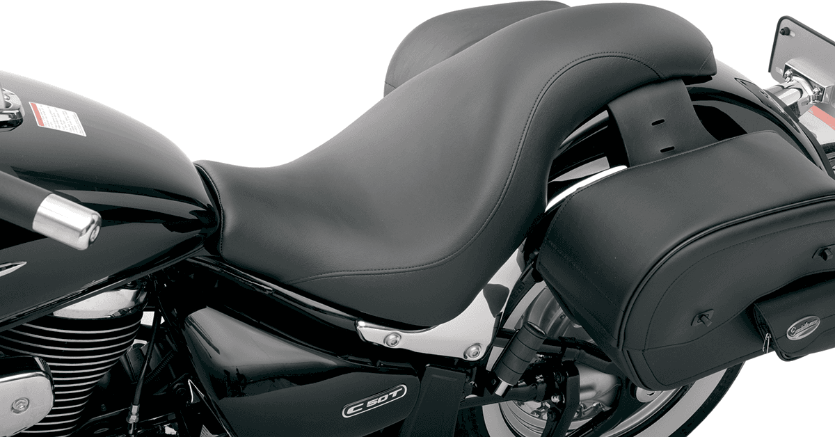 SADDLEMEN 0810-0264 Profiler™ Seat - Smooth - Black - Boulevard