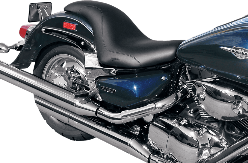 SADDLEMEN 0810-0271 Profiler™ Seat - Smooth - Black - C50/C90 — image 2 of 2