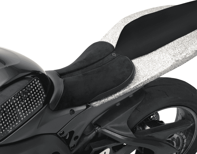 SADDLEMEN 0810-0808 Gel Channel™ Sport Seat - Black - GSXR 600/750 — image 4 of 4