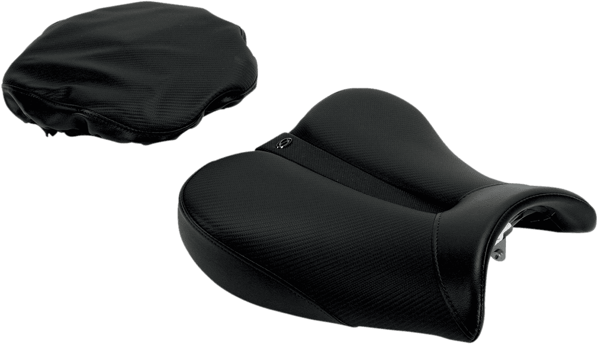 SADDLEMEN 0810-0819 Gel-Channel Track Seat - Hayabusa