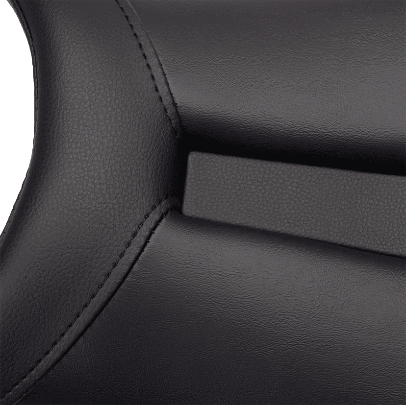 SADDLEMEN 0810-0835 Gel Channel™ Sport Seat - Black - ZX 6/10 — image 2 of 4