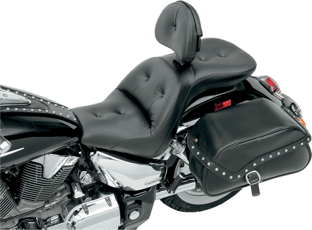 SADDLEMEN 0810-1056 Explorer™ Road Sofa Seat -with Backrest - VTX1300C — image 4 of 4