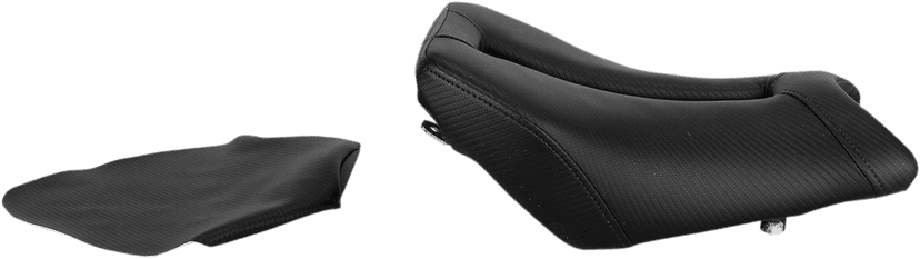 SADDLEMEN 0810-1346 Gel Channel™ Track Carbon Fiber Sport Seat - Black - S1000RR — image 1 of 3