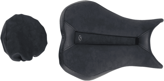 SADDLEMEN 0810-1513 Gel Channel™ Sport Seat - Black - 675R — image 2 of 3